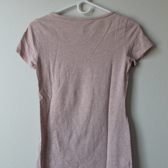 Pale Pink Layering Tee - Picture 2 of 4